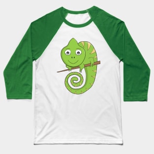 A fun chameleon Baseball T-Shirt